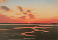 Back Bay Sunset Blank Notecard