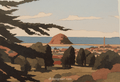 View from Black Rock Blank Notecard