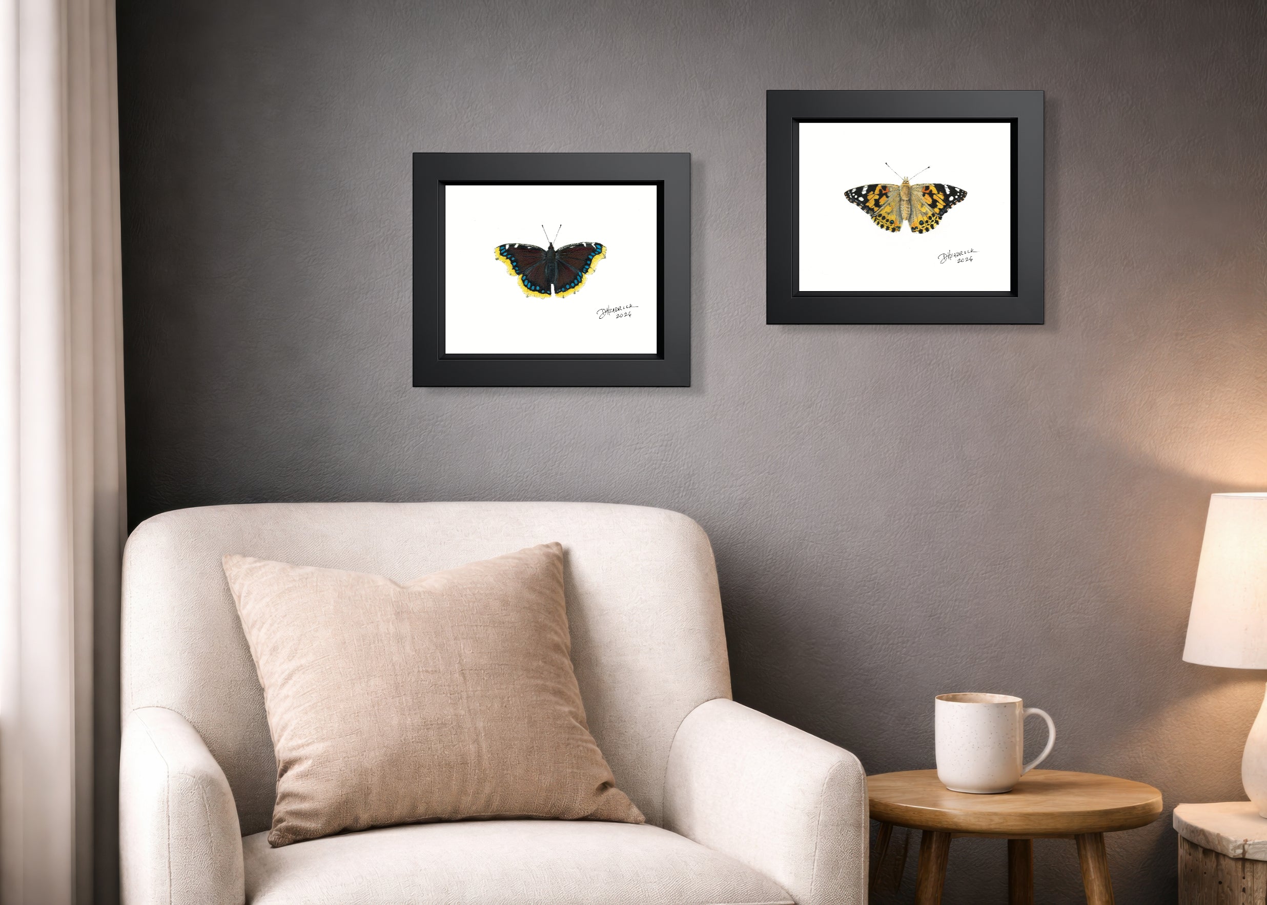 Painted Lady — Nymphalid Print